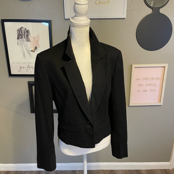 Pendleton Vintage Black Notched Collar Short Wool Jacket 12 - Picture 12 of 12